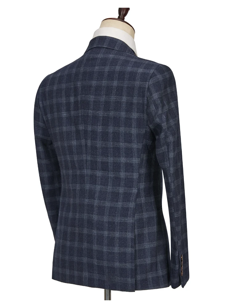 Sky Blue Three Pieces Notched Lapel New Arrival Men Suits main image 1